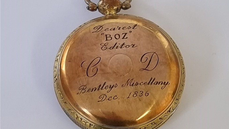 Dickens pocket watch from 1836