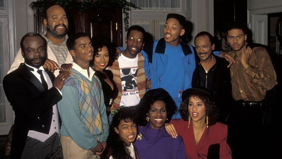 The cast of the Fresh Prince of Bel-Air