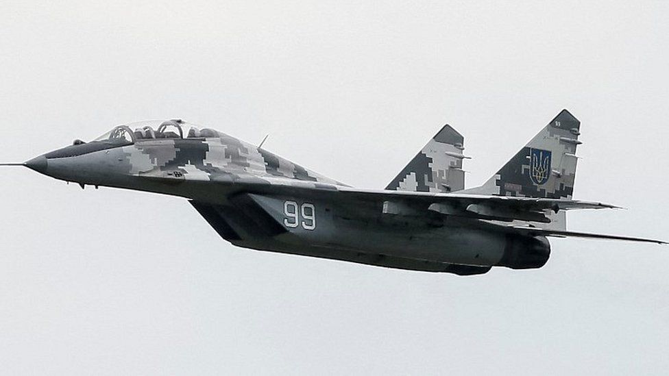 Ukrainian MiG-29 - file pic, 2016