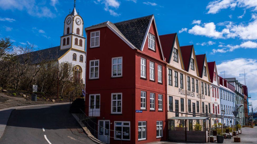 Torshavn in Faroe Islands