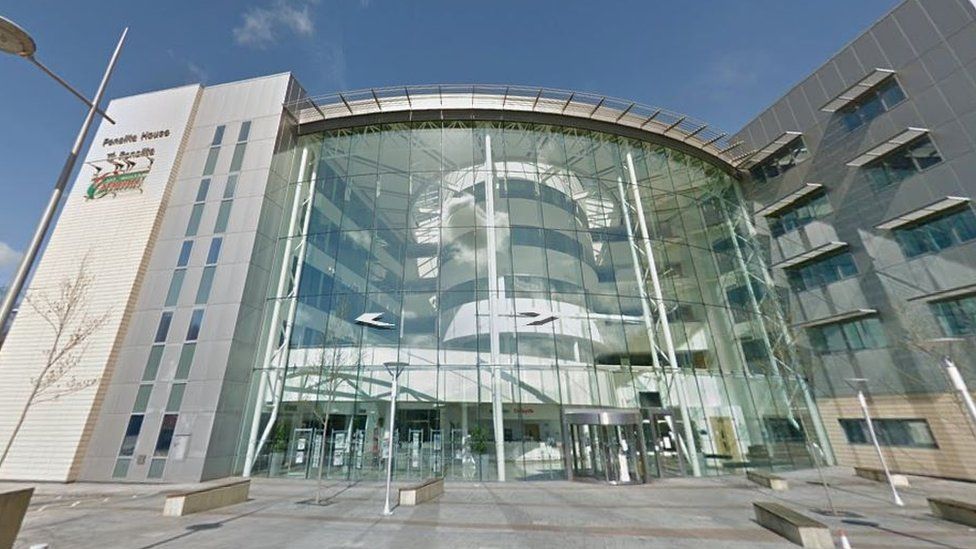 Caerphilly council offices