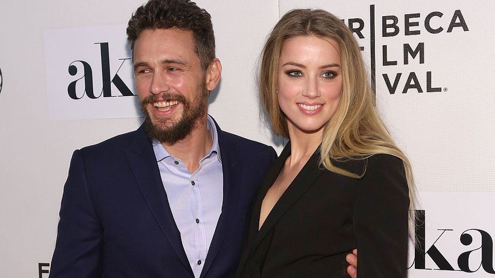 James Franco and Amber Heard, pictured in April 2015 in New York City