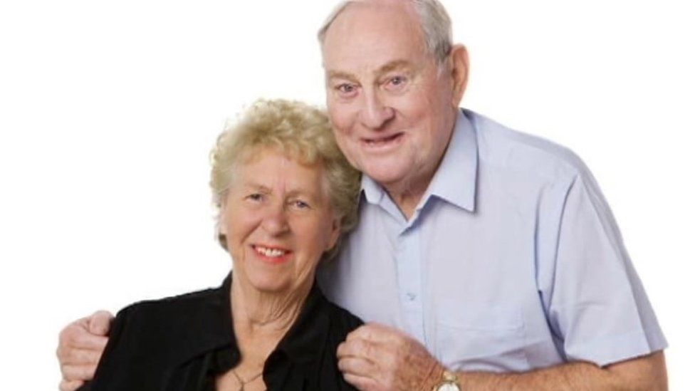 Ray Illingworth and his wife Shirley