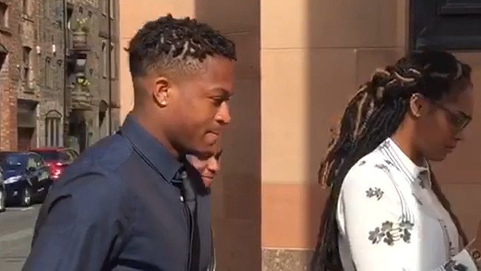 Footballer Rolando Aarons admits bar brawl affray charge BBC News