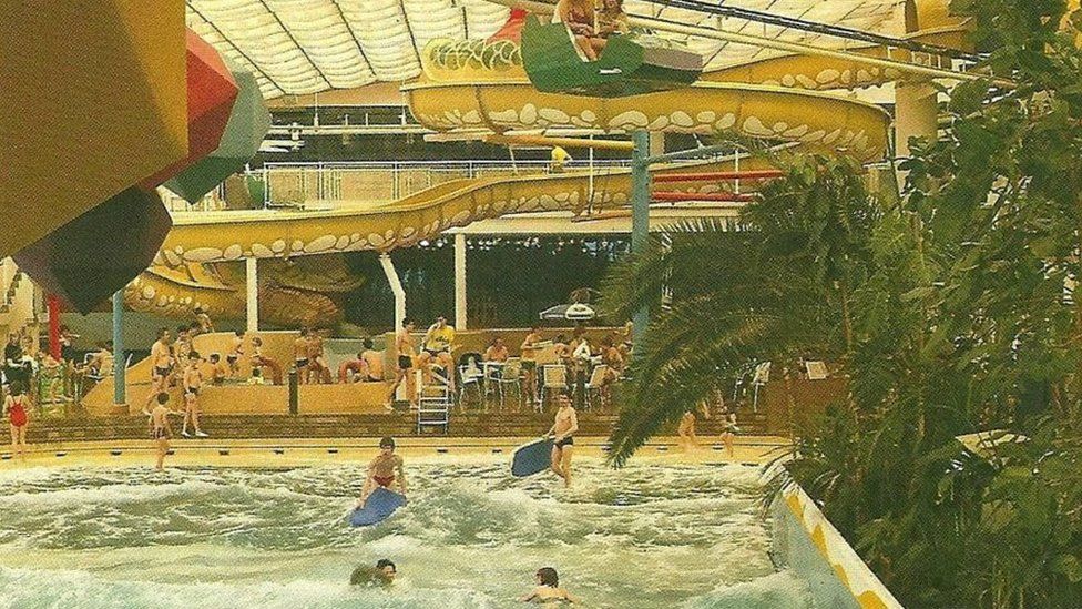 Europe's first indoor surfing pool