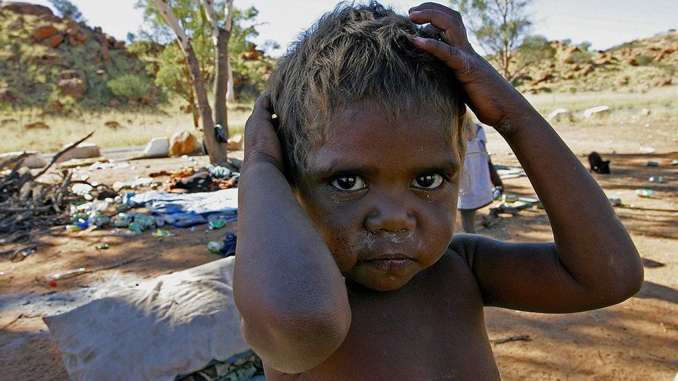 An Aboriginal Australian child