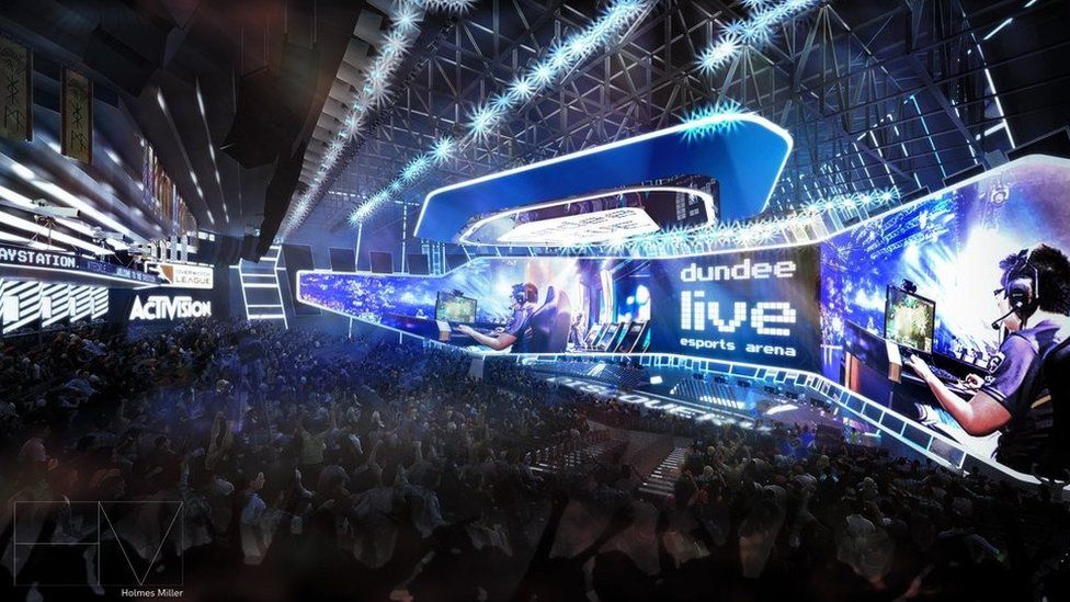 artist's impression of the new arena