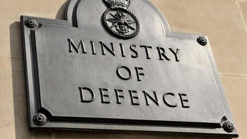 Ministry of Defence sign