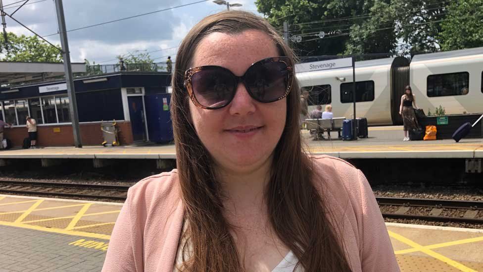 Samantha Leftwich, 34, from the Thomas Pocklington Trust