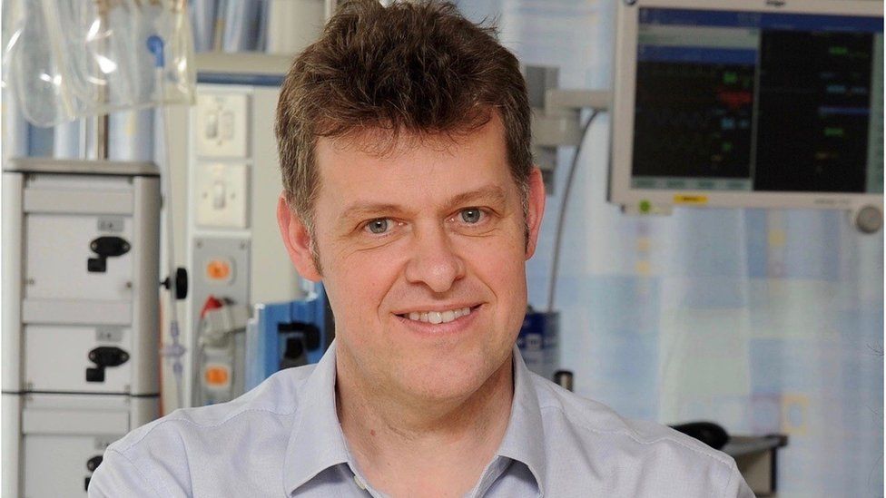 Dr Peter Young, anaesthetist and intensive care specialist