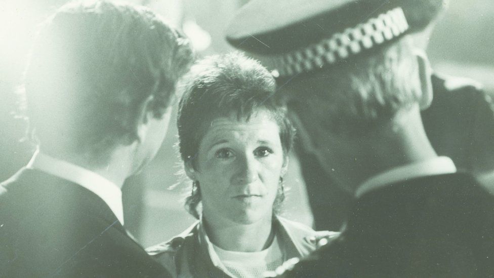 Heather Black in the 1980s. As co-founder of Muirhouse-based Community Drug Group, SHADA, Heather has a unique insight into Edinburgh's battle against AIDS.