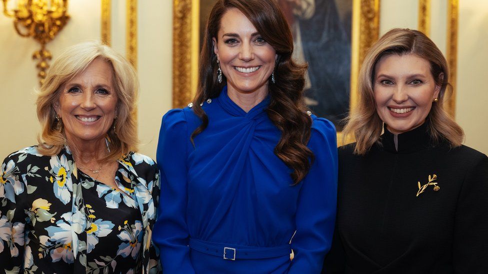 Jill Biden, Catherine, Olena Zelenska