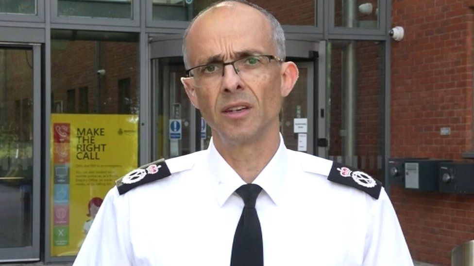 Paul Sanford, chief constable of Norfolk