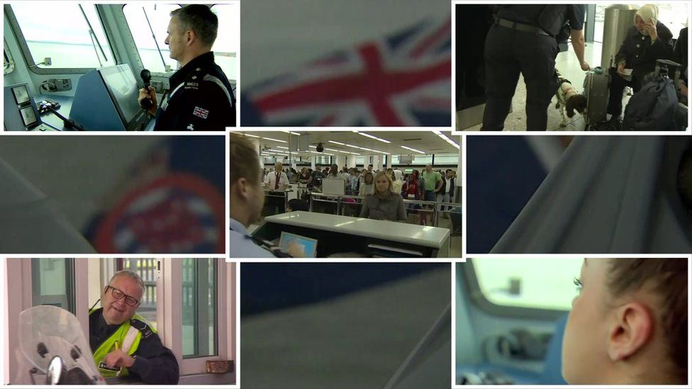The Border Force manages UK border controls on customs and immigration.