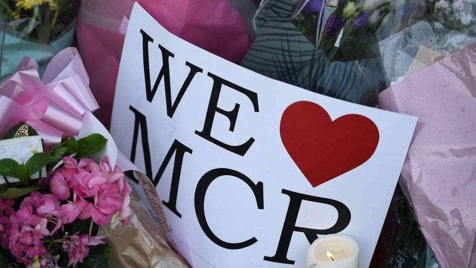 Manchester attack tributes