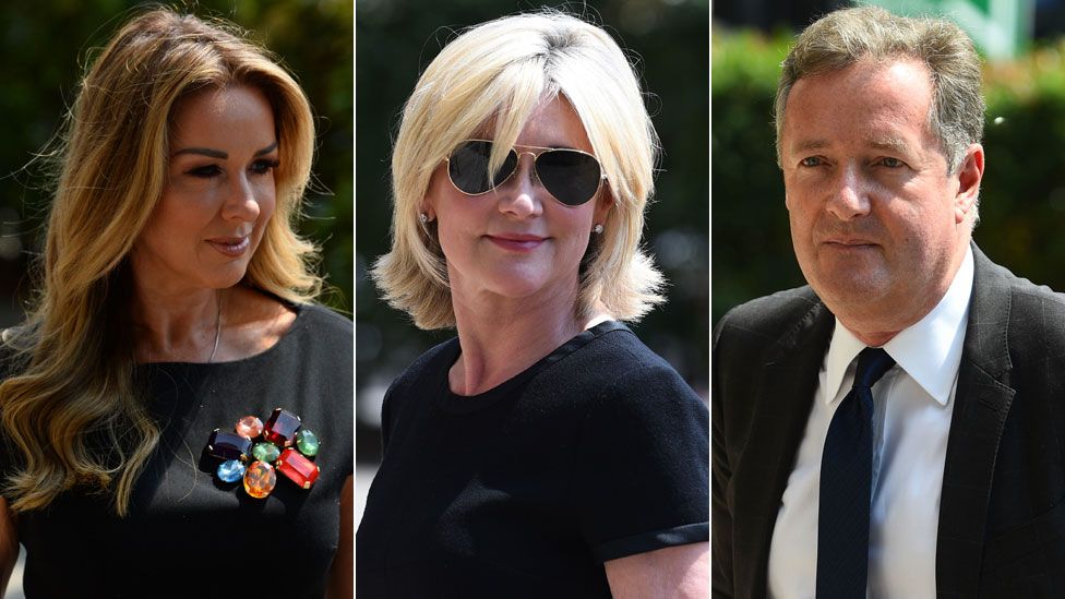 Claire Sweeney, Anthea Turner, Piers Morgan