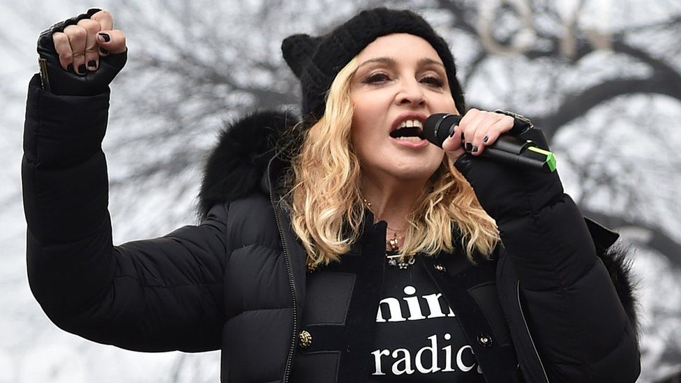 Madonna says White House comments 'taken out of context' - BBC News