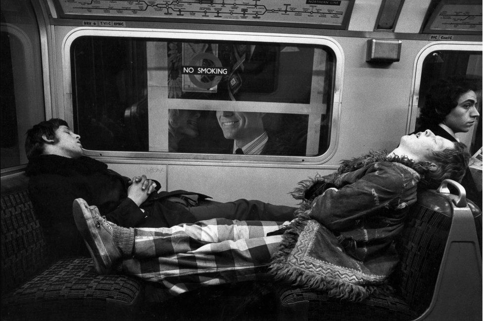 Asleep on the Northern Line, 1975