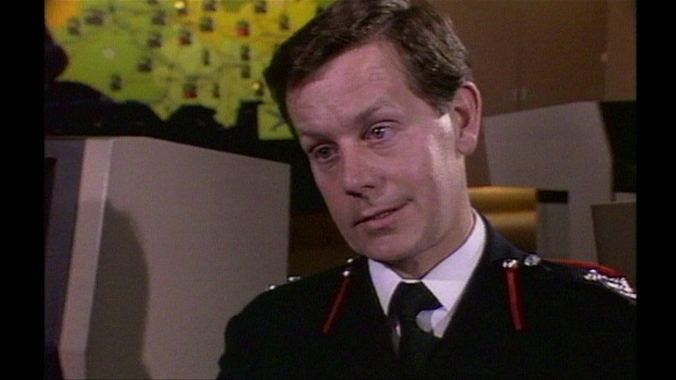Bob Graham, then a Manchester fire fighter, on Newsnight in 1985