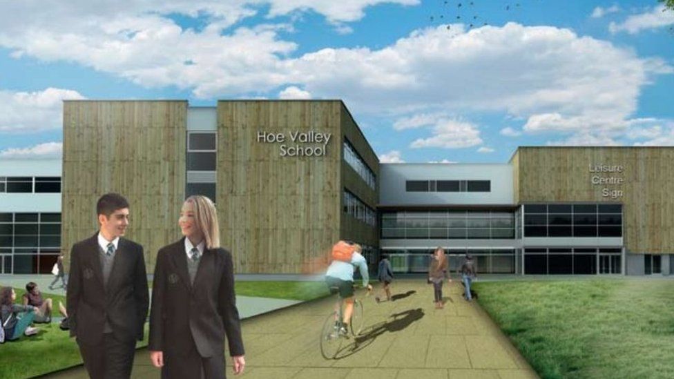 Woking Hoe Valley free school gets greenbelt site approval BBC News