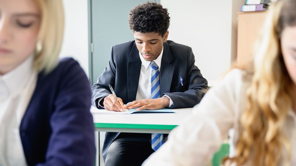 GCSE results fall in England after anti-grade inflation plans forced  through, GCSEs