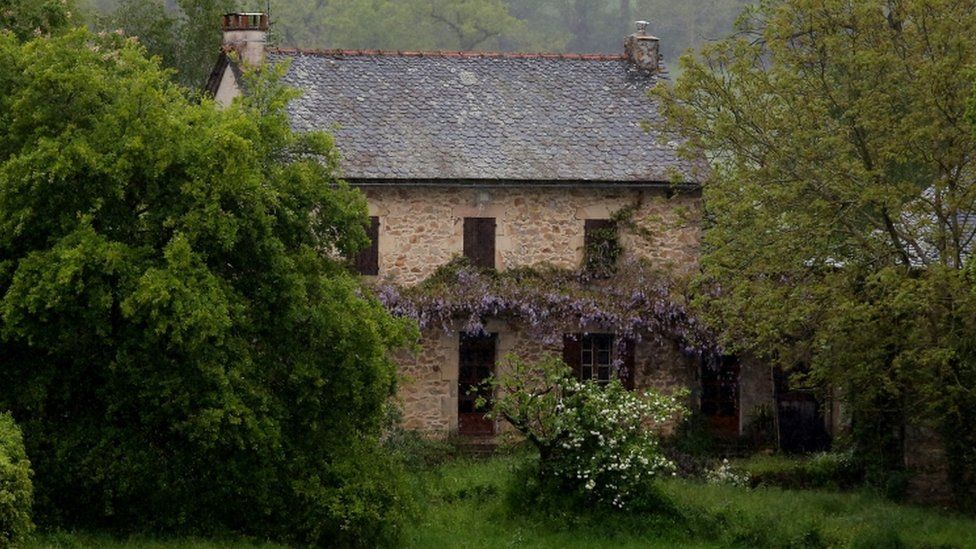 The home of Patricia Wilson in France