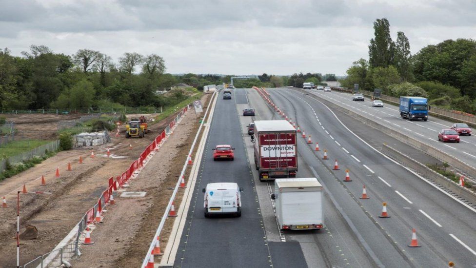 M4 closed for weekend bridge and smart motorway work BBC News