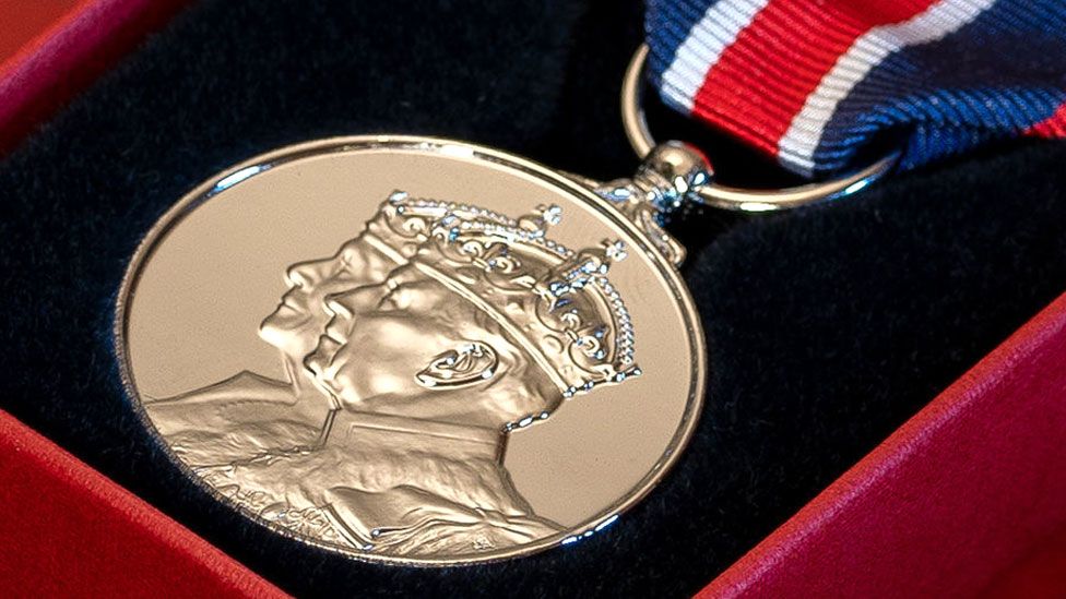 King Charles III coronation medal