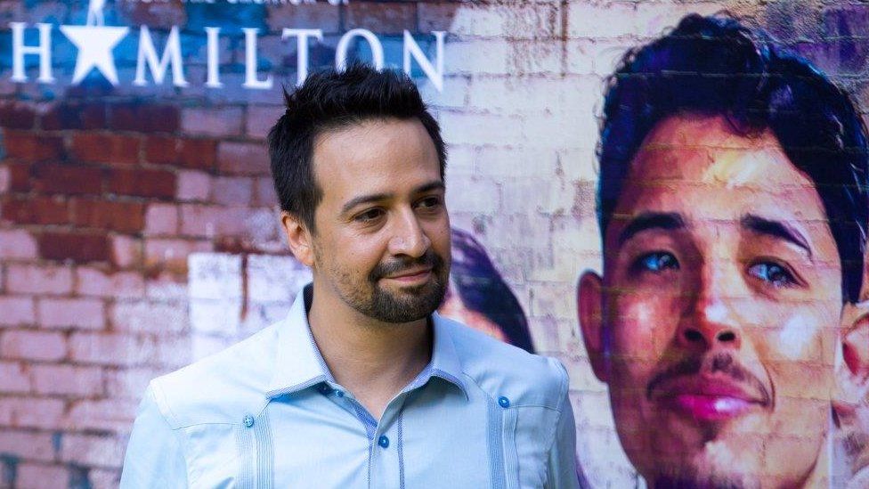 In The Heights Rita Moreno supports Lin Manuel Miranda in