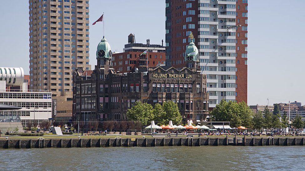 The Hotel New York in Rotterdam