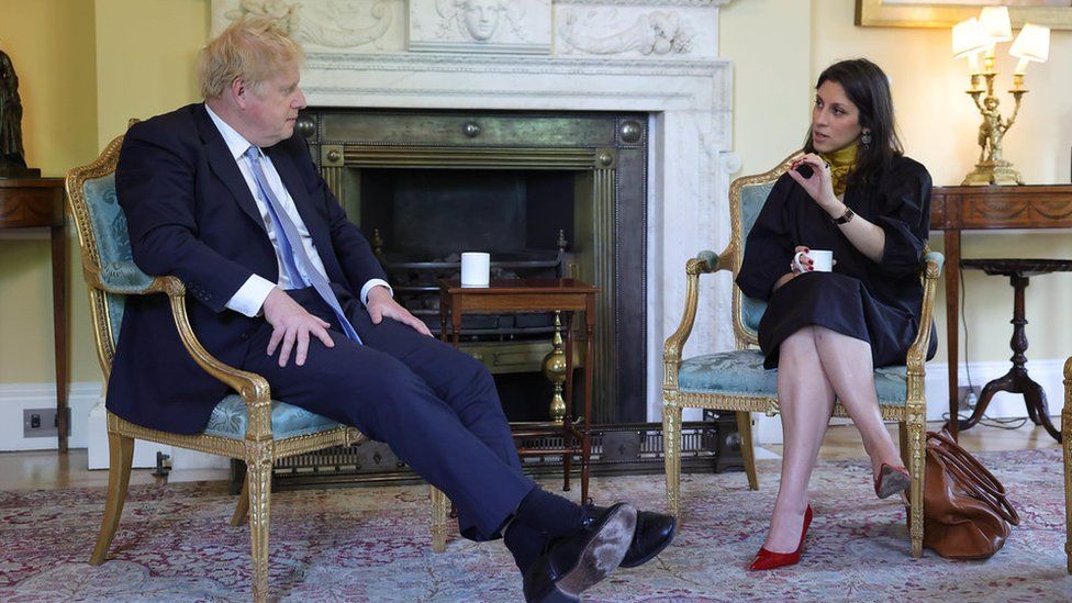 Boris Johnson meets Nazanin Zaghari-Ratcliffe at Downing Street