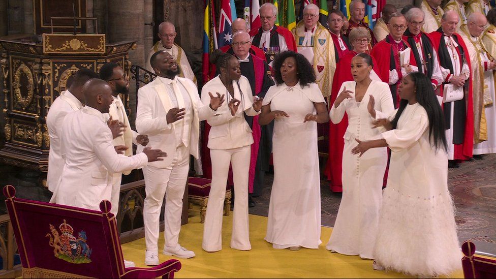 The Ascension Choir's singing was described as "joyful" by Gareth Malone, whose Coronation Choir performs at the Coronation Concert at Windsor Castle