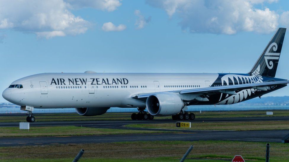 An Air New Zealand charter