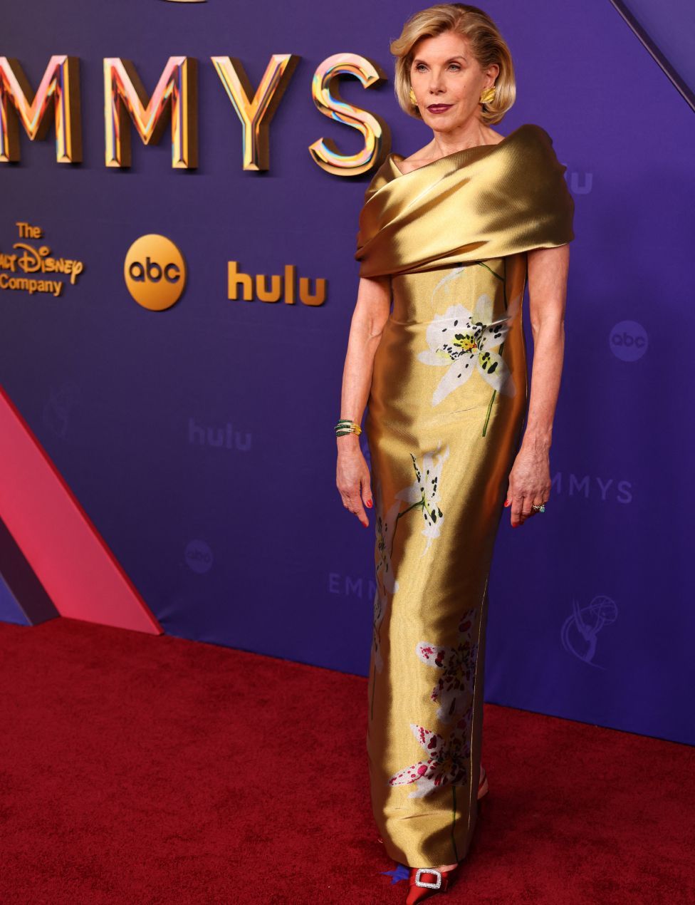 Christine Baranski attends the 76th Primetime Emmy Awards in Los Angeles, California, U.S., September 15, 2024