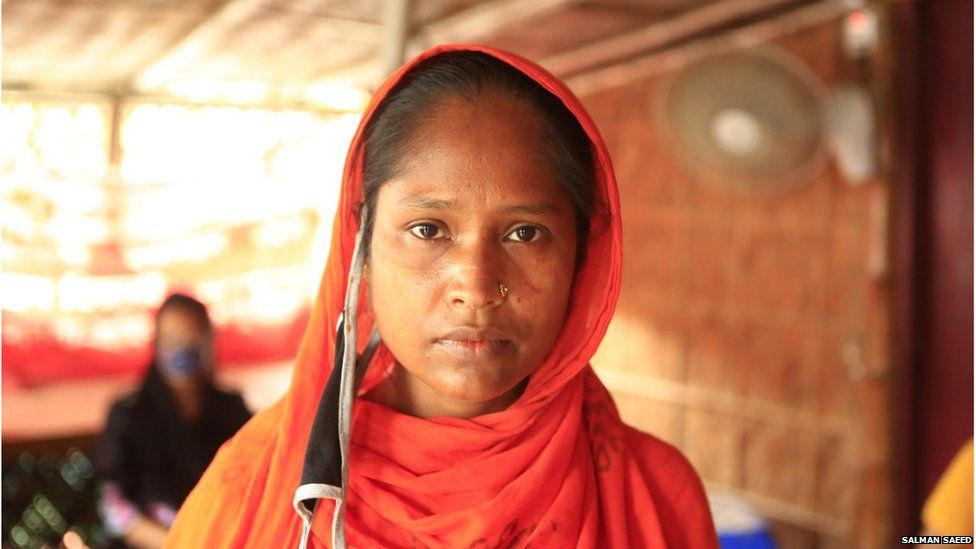 Anisa Begum, a laid off garment worker