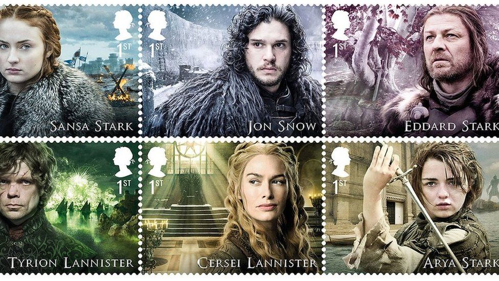 Game of Thrones stamps