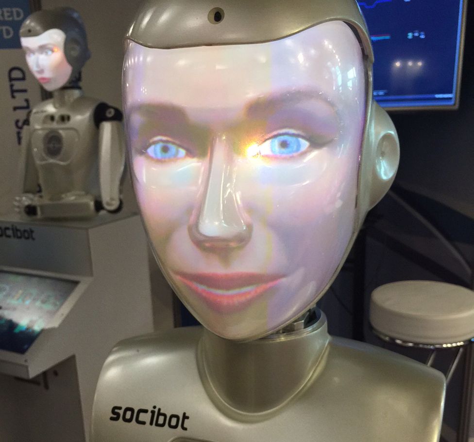 Socibot - a robot which can interact with humans