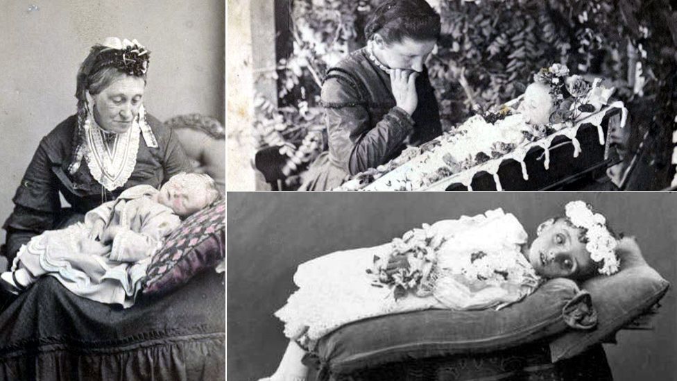 victorian post mortem photography warning not