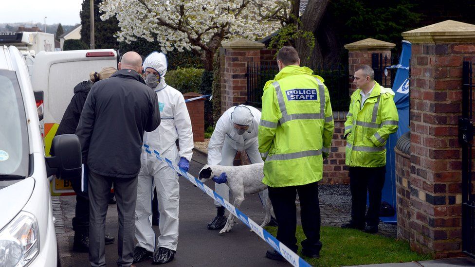 Stourbridge stabbing: Mother and son killed in house - BBC News