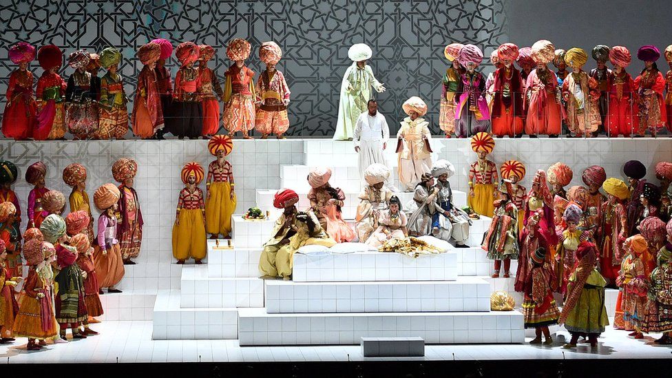 Performance of 'Die Liebe der Danae' by Richard Strauss at the 2016 Salzburg Festival