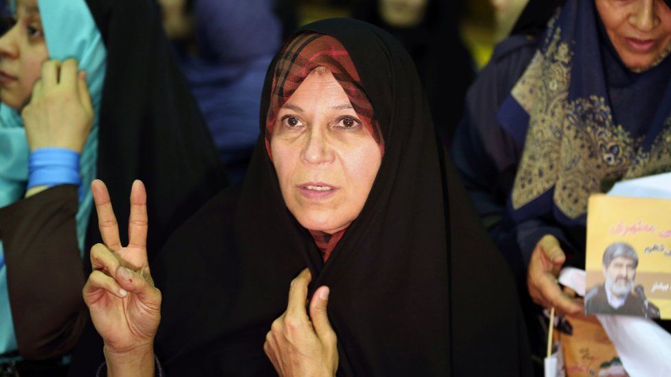Faezeh Hashemi in Tehran (18 February 2016)