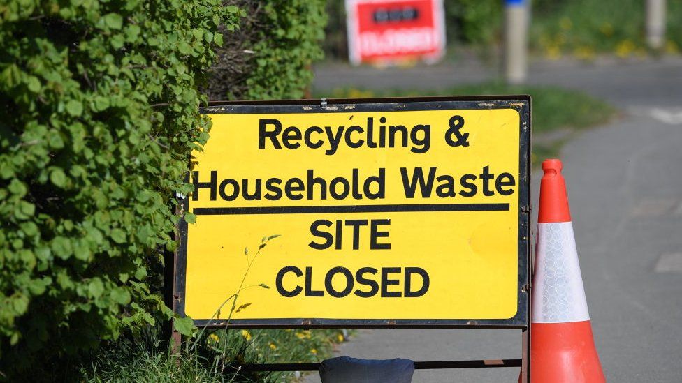 When Will Household Waste And Recycling Centres Reopen? - BBC News