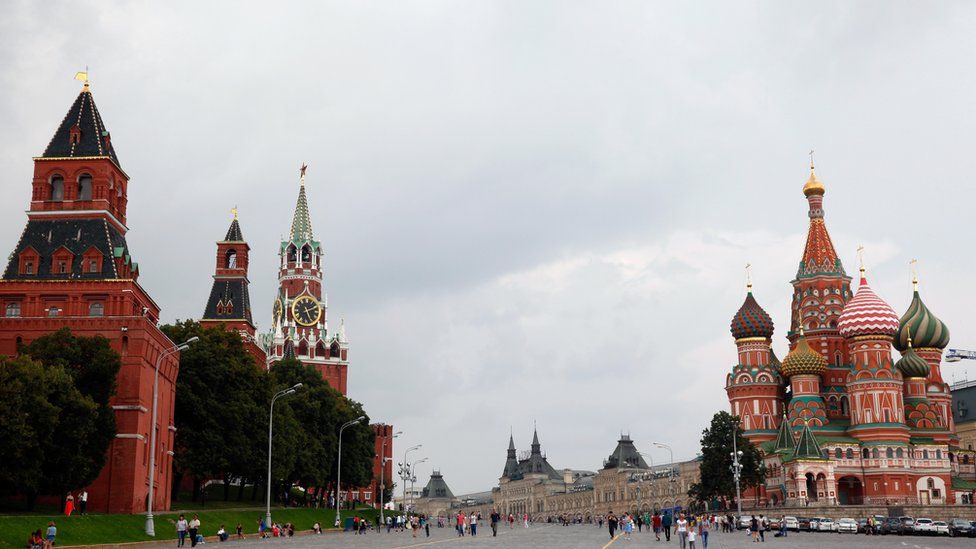 A general view of Red Square on August 6, 2013 in Moscow, Russia