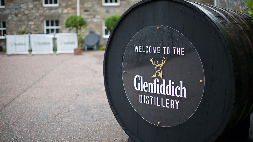 Glenfiddich distillery