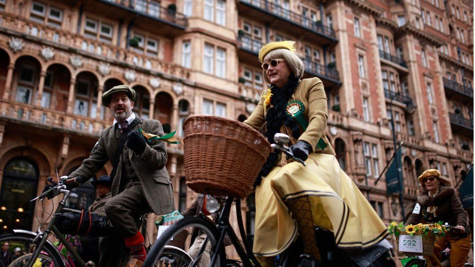 Hailed as 'the metropolitan bicycle ride with a bit of style', the Tweed Run started in 2008 with just a small group of friends and now sells out every year with 1,000 tweed-clad cyclists taking part.