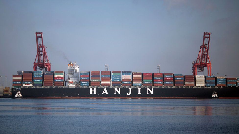Hanjin vessel