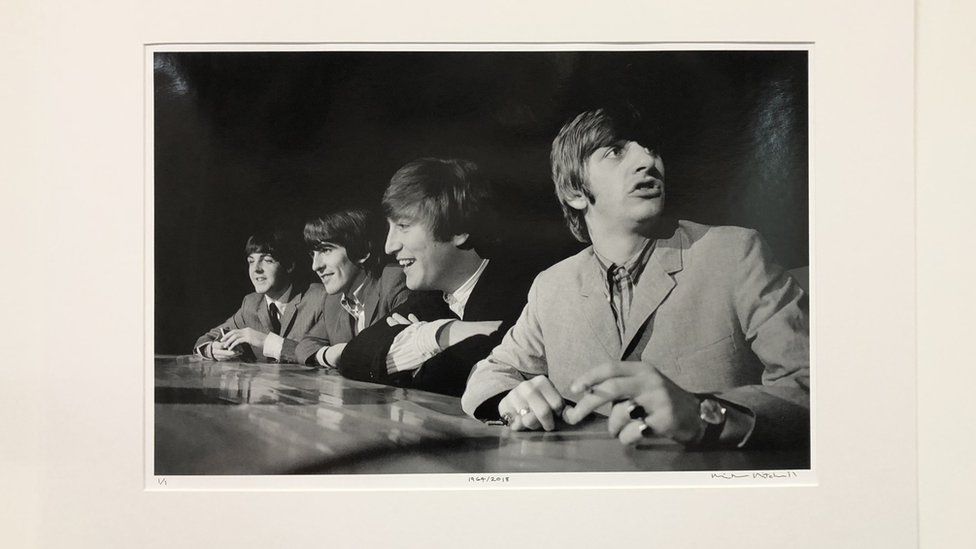 Photograph of The Beatles