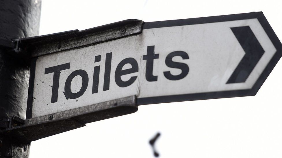 Generic toilet sign