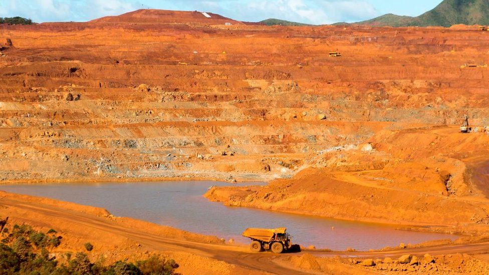 Goro mine in New Caledonia.