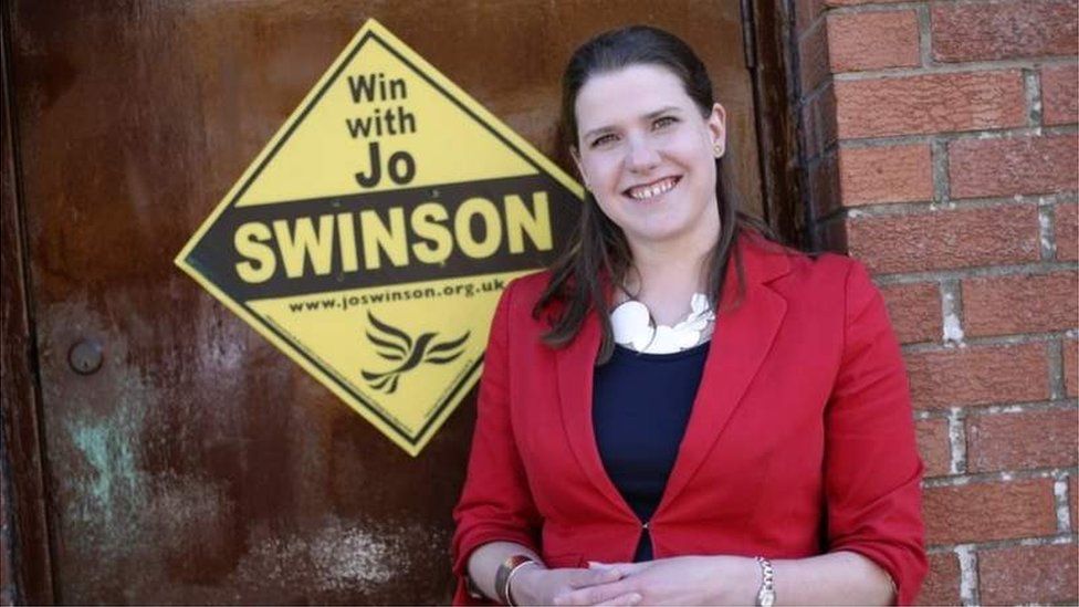 Jo Swinson regained her seat which she lost to SNP in 2015